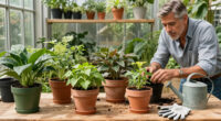 Amal And George Clooney's Greenhouse Shows How To Create A Lush Container Garden In The Smallest Spaces