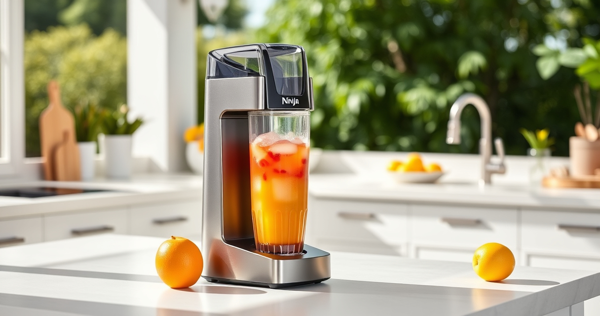 Beat the Summer Heat with Ninja SLUSHi Twist Frozen Drink Accessories