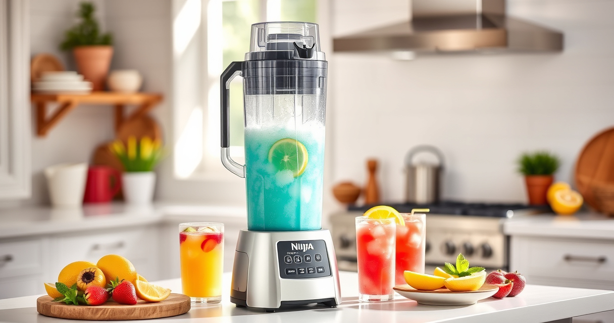 Beat the Summer Heat with the Ninja SLUSHi Frozen Drink Maker