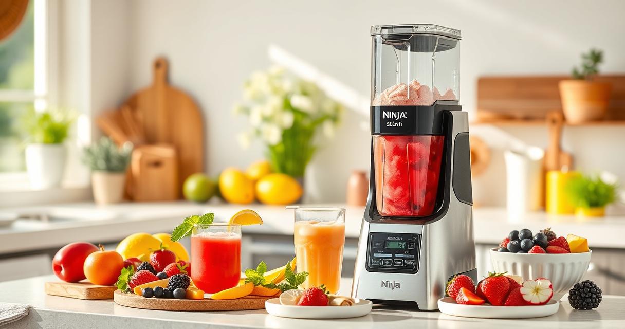 Cool Down Summer with Ninja SLUSHi Twist Frozen Drink Maker