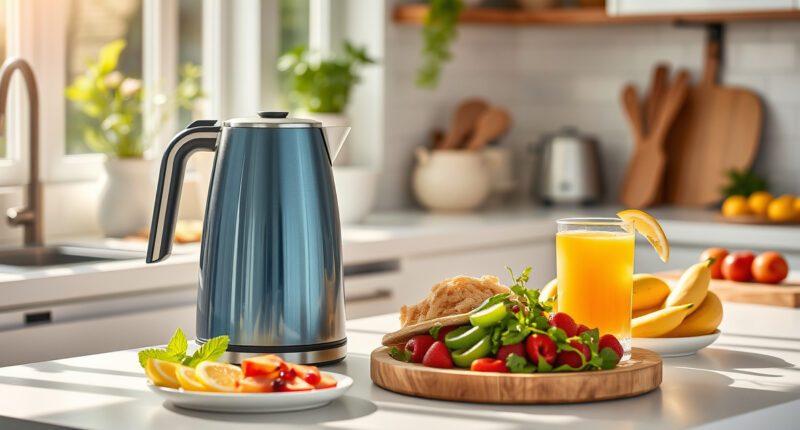 Host Effortlessly with the Ninja KT200BL Precision Temperature Electric Kettle