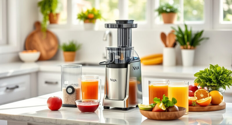 Host Effortlessly with the Ninja NeverClog Cold Press Juicer for Summer Gatherings