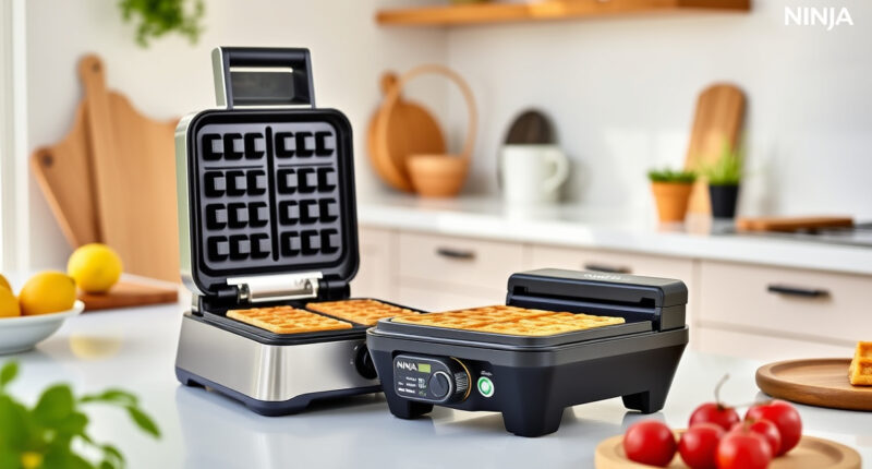 Master Summer Waffles with the Ninja Belgian Waffle Maker Pro