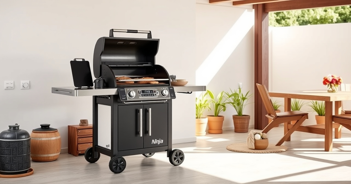 Maximize Your Summer Grilling with the Ninja Woodfire Pro Connect XL