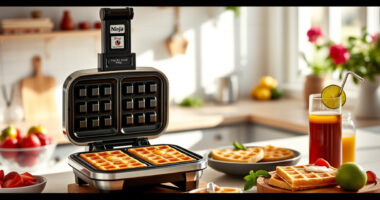 Ninja Belgian Waffle Maker Pro: Effortless Waffles for Your Summer Pool Party