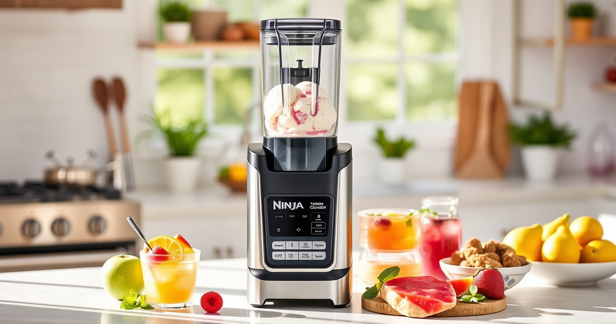 Ninja Creami XL 11-in-1 Ice Cream Maker: Perfect Summer Frozen Treats