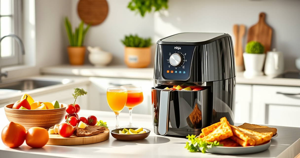 Ninja Crispi Glass Air Fryer: Effortless Summer Pool Party Cooking