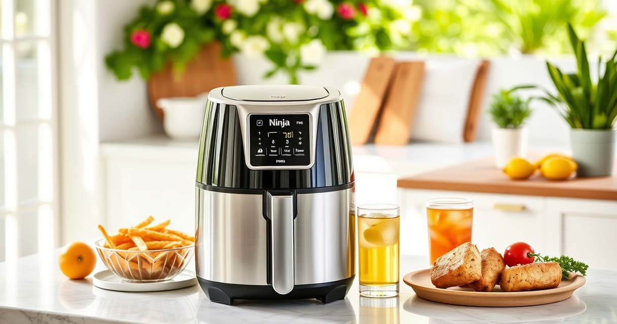 Ninja Crispi Pro 6-in-1 Glass Air Fryer: Effortless Summer Cookouts