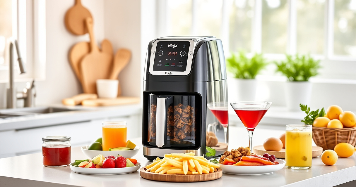 Ninja Foodi 10 Quart DualZone XL Air Fryer: Summer Feast Master