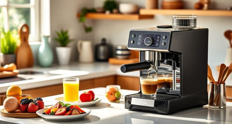Ninja Luxe Café Pro Espresso Machine by David Beckham: Summer’s Ultimate Coffee Companion