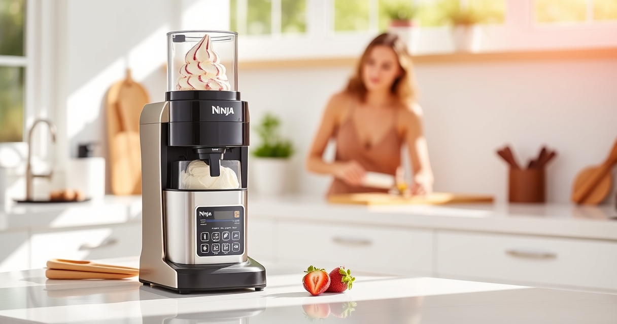 Ninja NC701 CREAMi Swirl Ice Cream Maker: Summer's Cool Companion