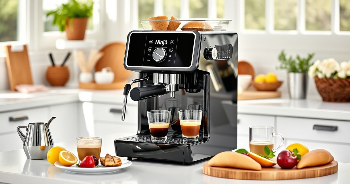 Sip Summer Evenings in Style with the Ninja Luxe Café Pro Espresso Machine