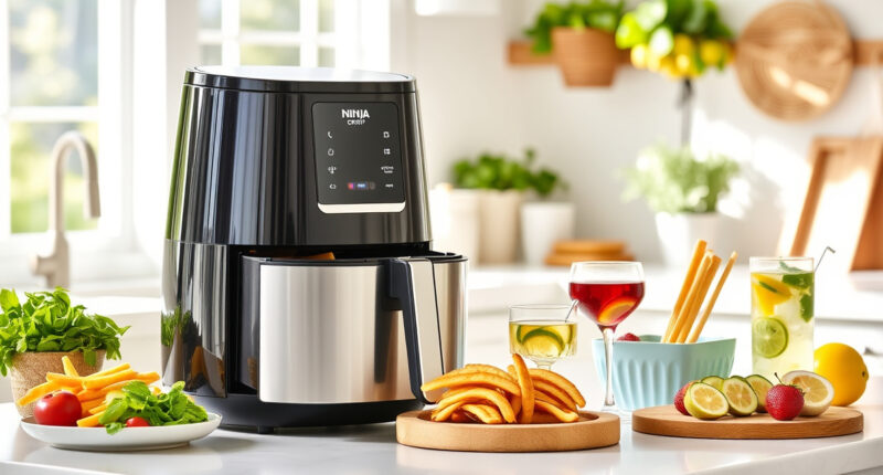 Sizzle & Serve: Ninja Crispi Pro Glass Air Fryer Summer Recipes