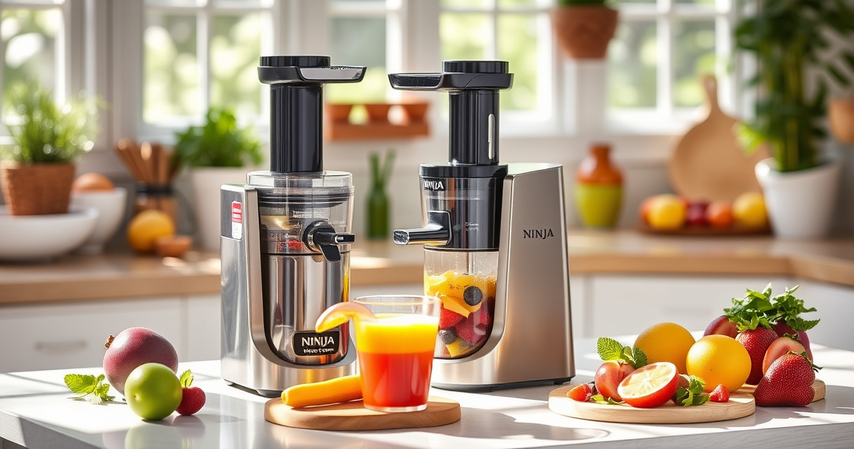 Summer Sips with the Ninja NeverClog Cold Press Juicer