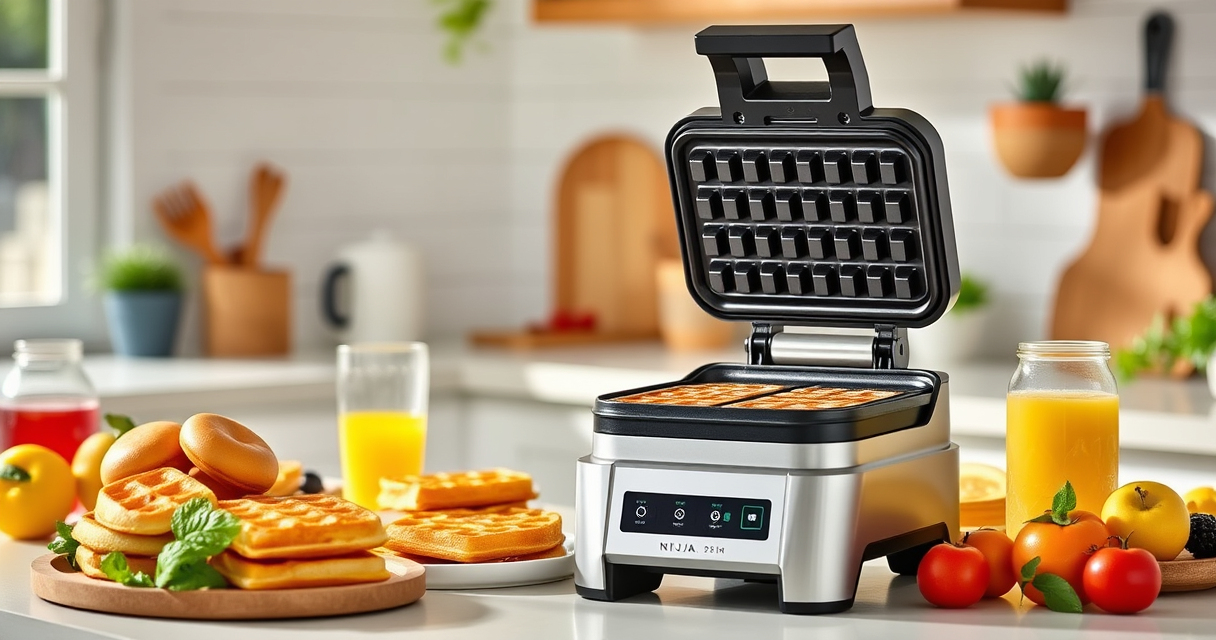 Summer Waffle Delights: Easy Recipes with Ninja Belgian Waffle Maker Pro