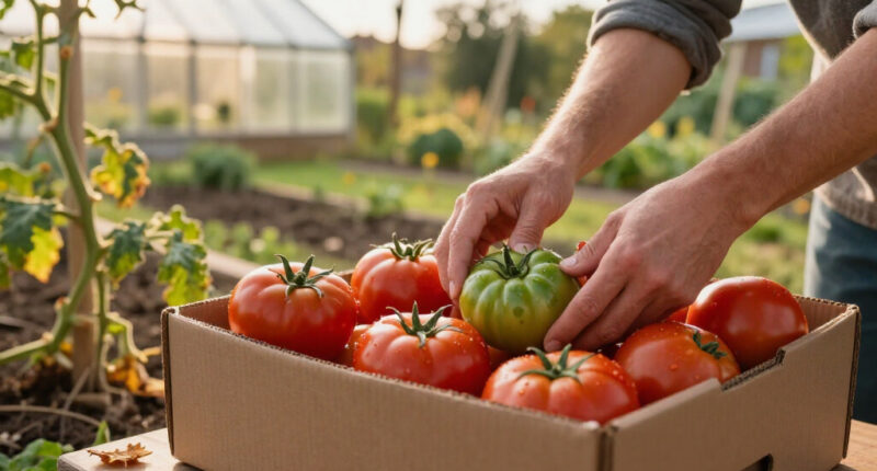 The Simple Fall Trick That Ripens The Last Green Tomatoes, Fast