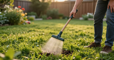 This Easy DIY Trick Solves 4 Common Lawn Problems At Once – All It Takes Is A Piece Of Old Chain-Link Fencing