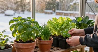7 Veggies And Herbs That Actually Thrive Inside All Winter