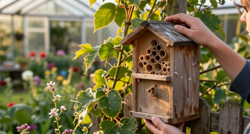 A Bee Hotel Gives Pollinators A Safe Place To Shelter – We’ve Found 16 Beautiful Designs Made From Natural Materials