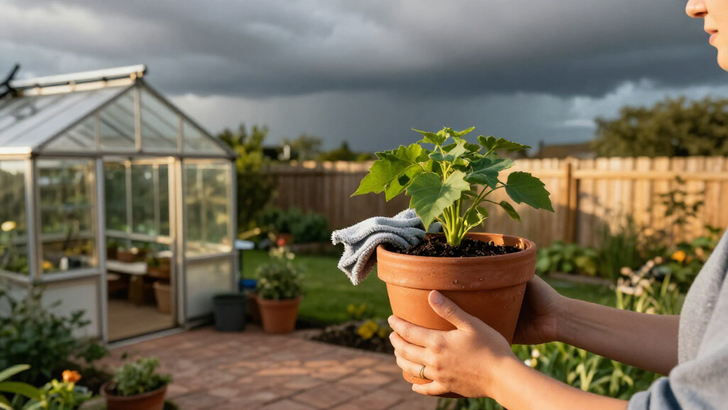 Do This Vital Job Before The Weather Worsens To Keep Your Potted Plants Safe, Urge Garden Pros