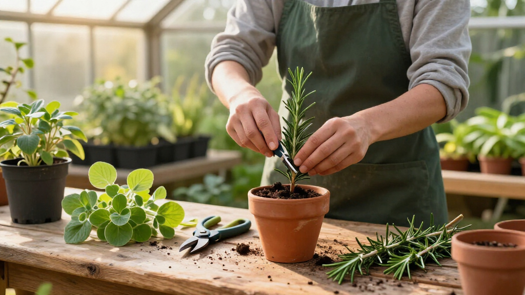 Grow Herbs For Free By Taking Cuttings