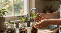 How To Grow Free Plants From Fruit Seeds And Veg Peelings On Your Kitchen Windowsill