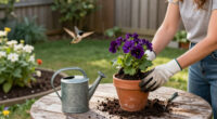 Hummingbirds Love These Purple Fall Flowers – Plant Them Now For More Backyard Visitors