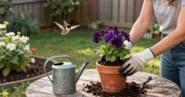 Hummingbirds Love These Purple Fall Flowers – Plant Them Now For More Backyard Visitors