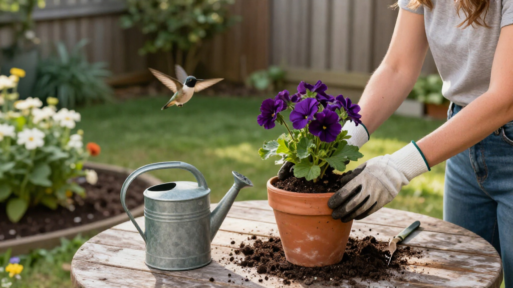 Hummingbirds Love These Purple Fall Flowers – Plant Them Now For More Backyard Visitors