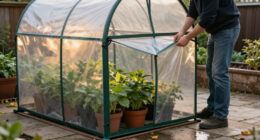 I Have Nowhere To Store My Tender Plants Over Winter – This Clever Pop-Up Shelter Protects Them Without Taking Up Space