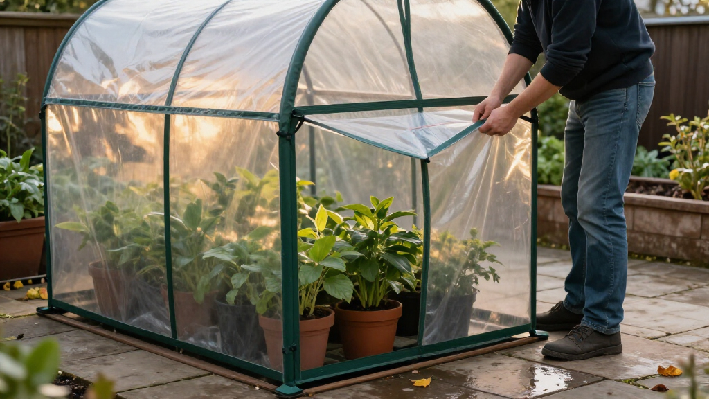 I Have Nowhere To Store My Tender Plants Over Winter – This Clever Pop-Up Shelter Protects Them Without Taking Up Space