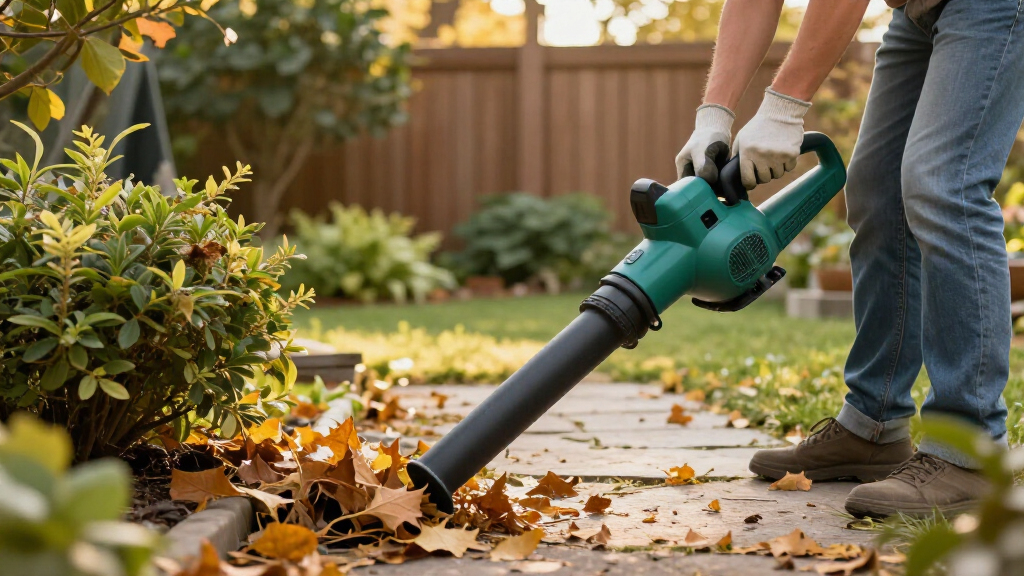Lidl Is Selling An Electric Leaf Blower For Under £30 That Blows, Vacuums And Shreds – It’s Perfect For Tidying Up Autumn Gardens On A Budget