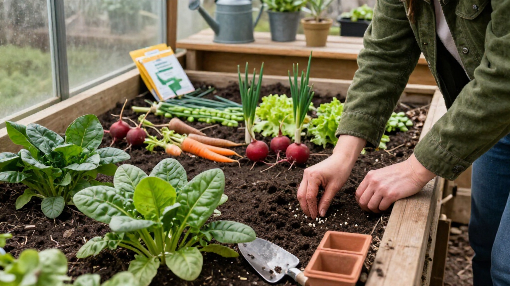 The 7 Best Vegetables To Sow Now For Quick Crops And Early Spring Harvests