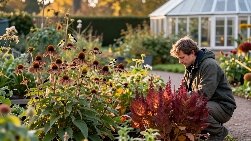 The Flower Gardeners Never Deadhead In October – Leave It For Wildlife, Fall Color And Winter Beauty