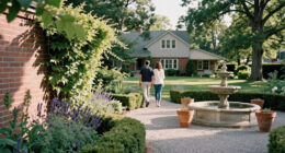 This Illinois Garden Feels Like A Hidden Corner Of The Italian Countryside – But Its Clever Design Works With The Woodland Landscape