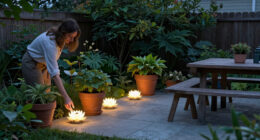 This Lotus Solar Light Is So Beautiful I'm Buying 5 Of Them To Transform My Patio Into A Serene And Snug Haven After Dark