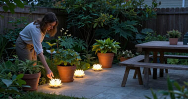 This Lotus Solar Light Is So Beautiful I'm Buying 5 Of Them To Transform My Patio Into A Serene And Snug Haven After Dark