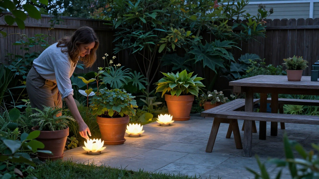 This Lotus Solar Light Is So Beautiful I'm Buying 5 Of Them To Transform My Patio Into A Serene And Snug Haven After Dark