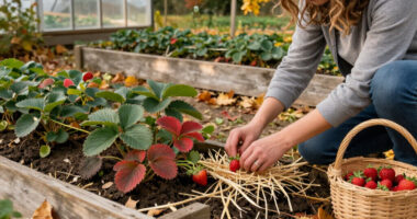 What Your Strawberry Plants Need In October – 5 Ways To Overwinter Strawberries And Ensure Juicy Bumper Crops
