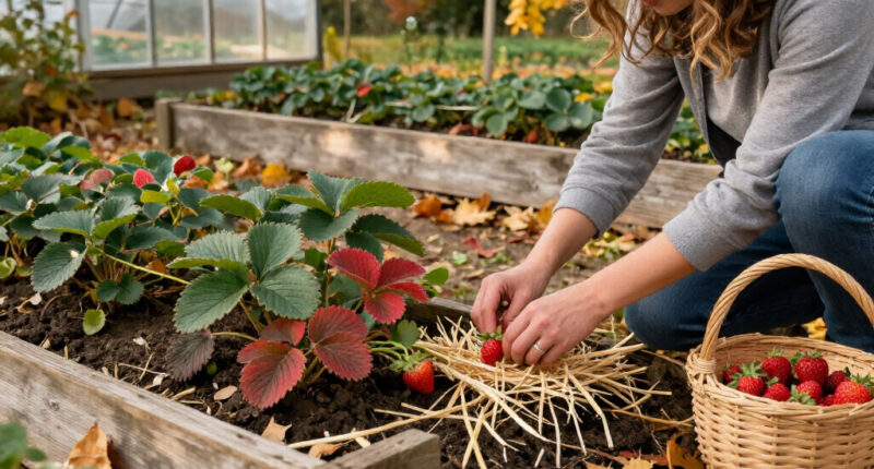 What Your Strawberry Plants Need In October – 5 Ways To Overwinter Strawberries And Ensure Juicy Bumper Crops