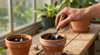 When Planting Bulbs In Pots I Could Never Be Without This Small Tool – It Even Makes Spring Seed Sowing Easier