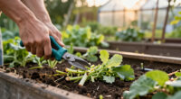 Why You Should Chop And Drop – The Quickest Way To Mulch Beds And Feed Your Soil
