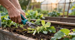 Why You Should Chop And Drop – The Quickest Way To Mulch Beds And Feed Your Soil