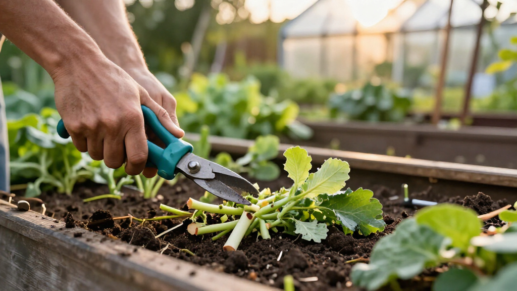 Why You Should Chop And Drop – The Quickest Way To Mulch Beds And Feed Your Soil